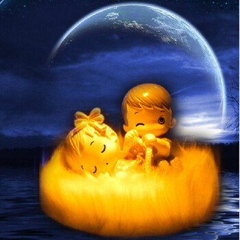 阳光罐 太阳能充电送女友创意生日礼物 实用情侣发光礼品 一直守护你