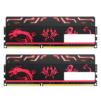 宇帷(avexir) 定制版 内存条 台式机 呼吸灯 内存 微星龙条 2*8g 2400