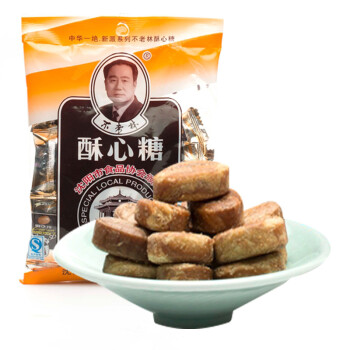 不老林 沈阳特产 休闲零食 酥心糖 糖果 巧克力味 240g