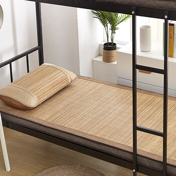夏天学生宿舍竹席0.9单人寝室竹凉席0.8m夏季1.2米床可折叠席子1m 0.