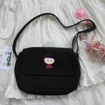 嘉禾生活萌少女心包包女学生韩版斜挎可爱装书大容量樱桃小丸子单肩包