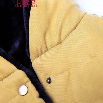 卡萱朵　新款马夹珊瑚绒加厚连帽毛毛马甲背心棉马甲女韩版秋冬时尚#037 白色 均码