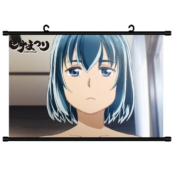 刻沫超能力女儿新田义史新田雏动漫挂画周边二次元海报礼物卷轴画来图