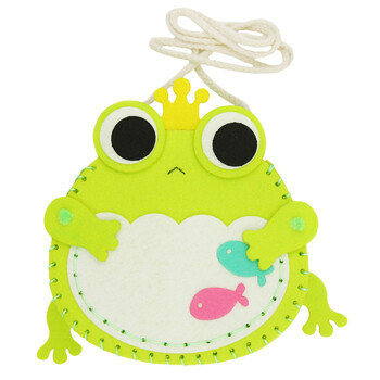 幻丝奇布 免裁剪不织布包包手拿包挎包零钱包 diy制作材料包幼儿园