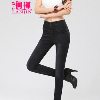澜槿 2016新款女牛仔短裤裙裤半身裙女式春夏季假两件防走光超短热裤2081 蓝色498  XL