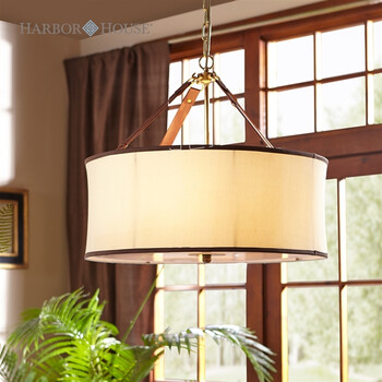 Harbor House  Broomfield 铜制吊灯 客厅卧室灯美式 105426