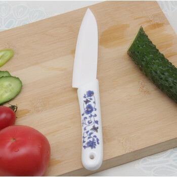 硕普(supple) 陶瓷刀把4寸5寸水果刀熟食菜水果刀生锈锋利小刀随身