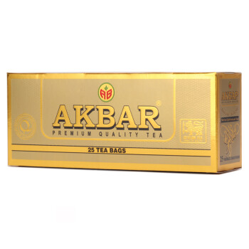 斯里兰卡进口 阿客巴（AKBAR）金牌锡兰红茶 50g 斯里兰卡进口