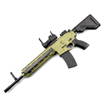 乐辉hk416二代下供弹水蛋枪电动连发 真人cs穿越火线雷神绝地求生吃鸡
