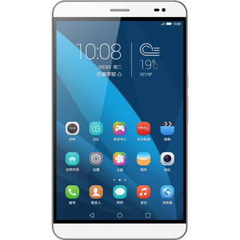 【套装版】华为（HUAWEI）荣耀X2通话平板电脑 7英寸（八核 3G/16G 移动/联通双4G）月光银