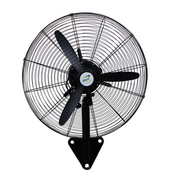 风扇落地牛角扇挂壁扇挂墙电风扇 墙壁式【铝叶】 500mm