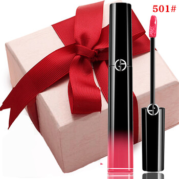 阿玛尼(armani collezioni) 阿玛尼唇釉/口红 黑管501粉红色