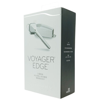 
                                        缤特力（Plantronics）刀锋蓝牙耳机 Voyager Edge 商务单耳蓝牙耳机 通用型 入耳式 冰川白色（含充电盒）                