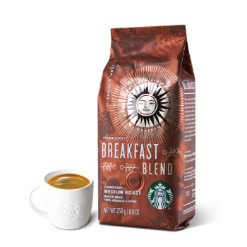 门店同步 Starbucks 星巴克咖啡豆250g 美国进口黑咖啡需研磨成粉中度烘培早餐咖啡豆 图片价格品牌报价 京东