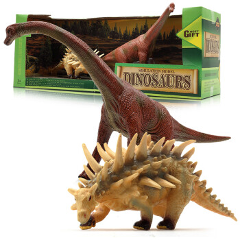 恐龙玩具 侏罗纪世界公园霸王龙恐龙模型蛋仿真动物玩具 美甲龙&腕龙