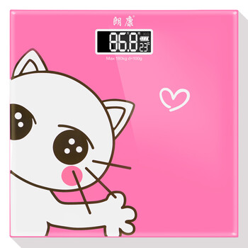 9】朗康电子秤 体重秤 电子称 电子秤人体秤 lk-9125 喵喵咪雅