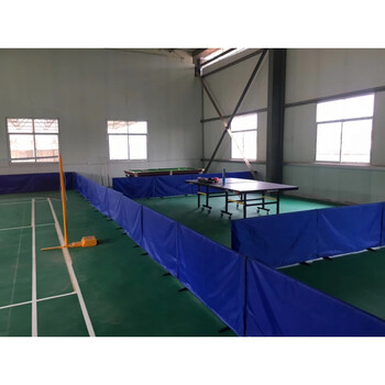 乒乓球挡板训练可拆卸定做logo 乒乓球场地围栏折叠室内 型=正式比赛