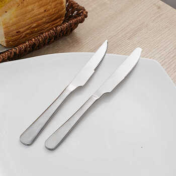 牛排刀汤勺餐刀沙拉牛排甜品刀叉勺子西餐不锈钢叉子小水餐具水果礼品