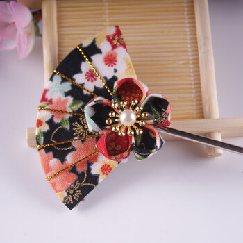 森悦(senyue) 日系头饰和风头饰樱花汉服发夹和服发饰古风发簪日式