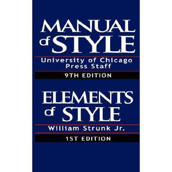 the chicago manual of style the elements.