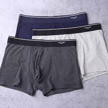 南极人男士内裤 男莫代尔夏季青年性感平角裤无痕透气冰丝裤头男