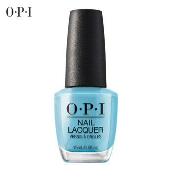 OPI 指甲油 灰水蓝 雅致幽蓝色 15ml NLE75 持久不掉色快干环保指甲油 无毒不可剥美国正品美甲
