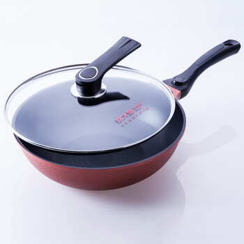 
                                        炊大皇（COOKER KING） 炒锅不粘锅无油烟炒菜锅具30cm可立锅盖电磁炉通用锅                