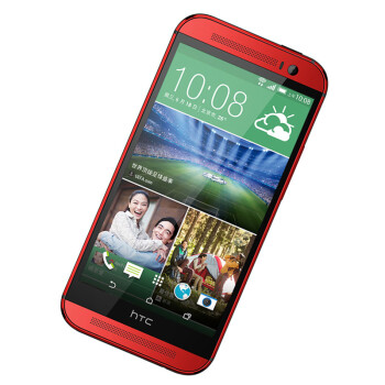 HTC One M8e 联通4G手机 宝石红