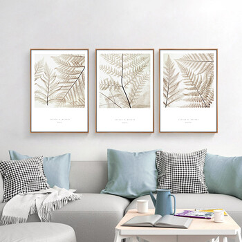 画现代简约小清新风格卧室床头画绿植沙发背景墙有框画壁画电表箱装饰