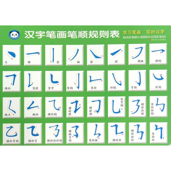 《汉字笔画笔顺规则表》喵小卡【摘要 书评 试读】- 京东图书