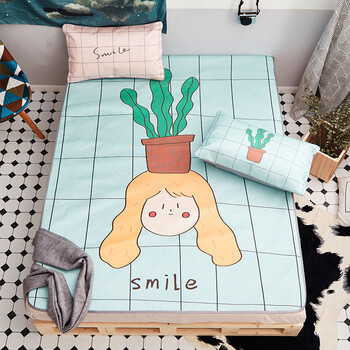 8m床可水洗折叠学生宿舍单人1.2席子 海草 1.5m(5英尺)床