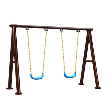 小区幼儿园户外公园秋千荡椅钢管儿童大型秋千架包邮 4型