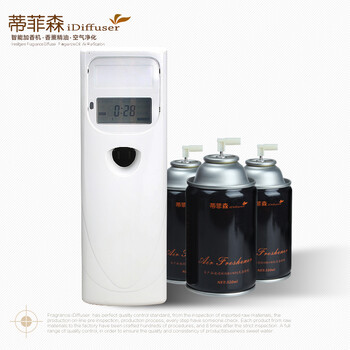 
                                        蒂菲森空气清新剂喷雾LED数显定时自动喷香机香水KTV酒店加香机飘香机家具卧室厕所除臭味 A+3 邂逅香奈                