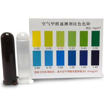 
                                        
                                                            绿驰 4盒装甲醛检测盒 测甲醛试纸仪器 甲醛测试仪测试液 自测甲醛空气检测仪家用（限量）                