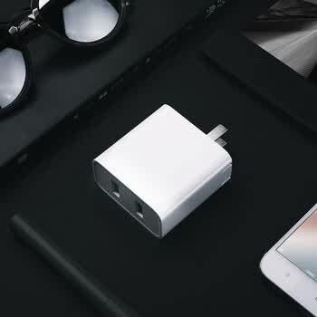 小米usb充电器36w快充版 双口输出 qc3.