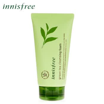 悦诗风吟洁面膏 悦诗风吟 Innisfree 绿茶精萃保湿洁面膏150ml 深层清洁去油清洁男女通用洗面奶 行情报价价格评测 京东