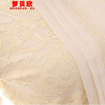 雪纺衫2016春夏装新款韩范宽松V领七分荷叶中袖显瘦白衬衫上衣女 蓝色. L