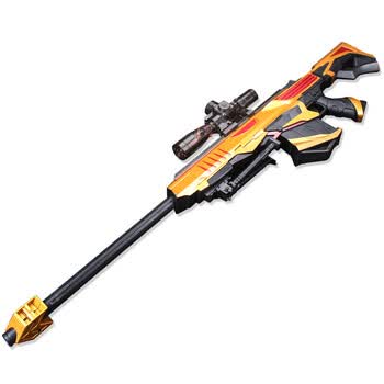 儿童玩具枪巴雷特水弹枪枪火麒麟ak47步枪仿真男孩玩具可发射水弹软蛋