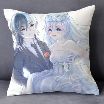 虚拟歌姬言和插画海报周边抱枕cos来图定做睡觉靠垫子auy 6 60x60cm