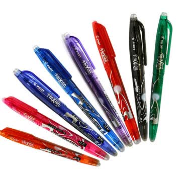 5子弹头 彩色摩磨擦中性笔 橙色 1支