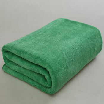 浴巾 美容院铺床浴巾吸水大毛巾按摩床单汗蒸大毛巾 中厚绿色 120x180