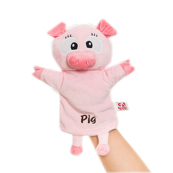 中天乐动物手偶婴儿安抚玩偶毛绒手偶玩具娃娃动物手套可入口手偶书可