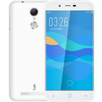 小辣椒 红辣椒X1 移动4G手机 （16G ROM） 水墨白 标配版