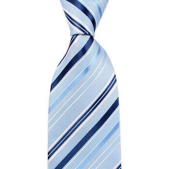 工作上班职业男生深蓝色藏青色8cm条纹新郎结婚 浅蓝深蓝纹kdt290a
