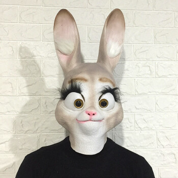 兔子面具配什么头发图片