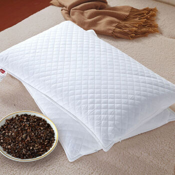 南极人家纺 荞麦枕头枕芯填充舒适睡眠单人枕 荞麦枕