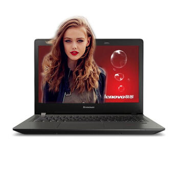 联想(lenovo)昭阳 e4430 i3-4000m 14英寸商用办公 笔记本电脑 黑色