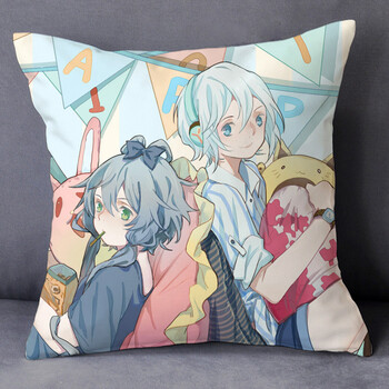 虚拟歌姬言和插画海报周边抱枕cos来图定做睡觉靠垫子auy 4 45x45cm
