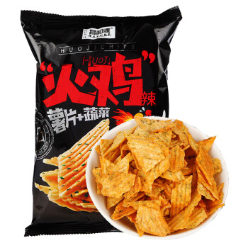 昌和源 蔬菜薯片火鸡辣味薯片膨化零食品办公室休闲特产小吃 105g_ 7