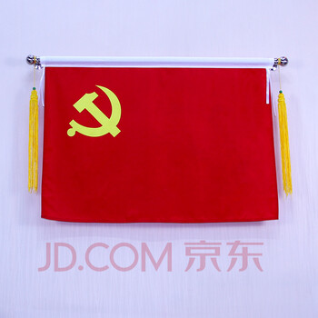 旗制作队旗厂旗定制旗子订做外国旗班旗红旗公司旗 3号不锈钢壁挂党旗